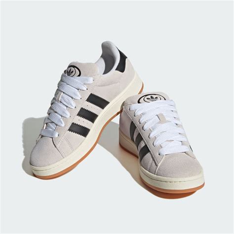 adidas campus wit leer|adidas white campus shoes.